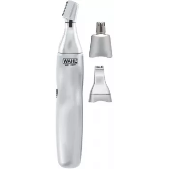 Wahl 3 σε 1 trimmer ακριβείας για αυτιά, μύτη & φρύδια, ασημί