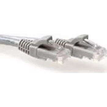 Καλώδιο δικτύου ACT γκρι 2 μέτρα U/UTP CAT6A IB3002