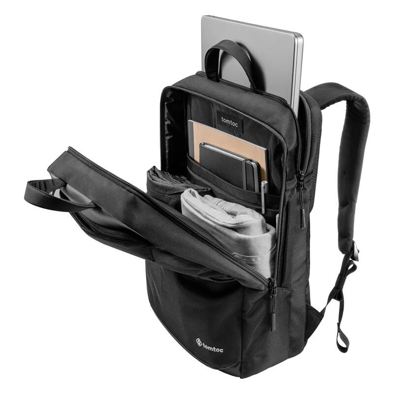 Σακίδιο Tomtoc Explorer-T71 24L – σακίδιο ταξιδιού για laptop (μαύρο)
