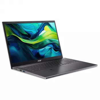 Laptop Acer Aspire 17 A17-51M-51GJ — Intel Core 5 120U, 17,3 ίντσες FHD, 16 GB LPDDR5, 1 TB SSD, Wi‑Fi 6E, Windows 11 Home, Γκρι