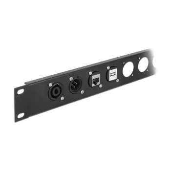 Σύνδεσμος υποδοχής BNC DELOCK 86788, μαύρο, 26×31,4×31 mm