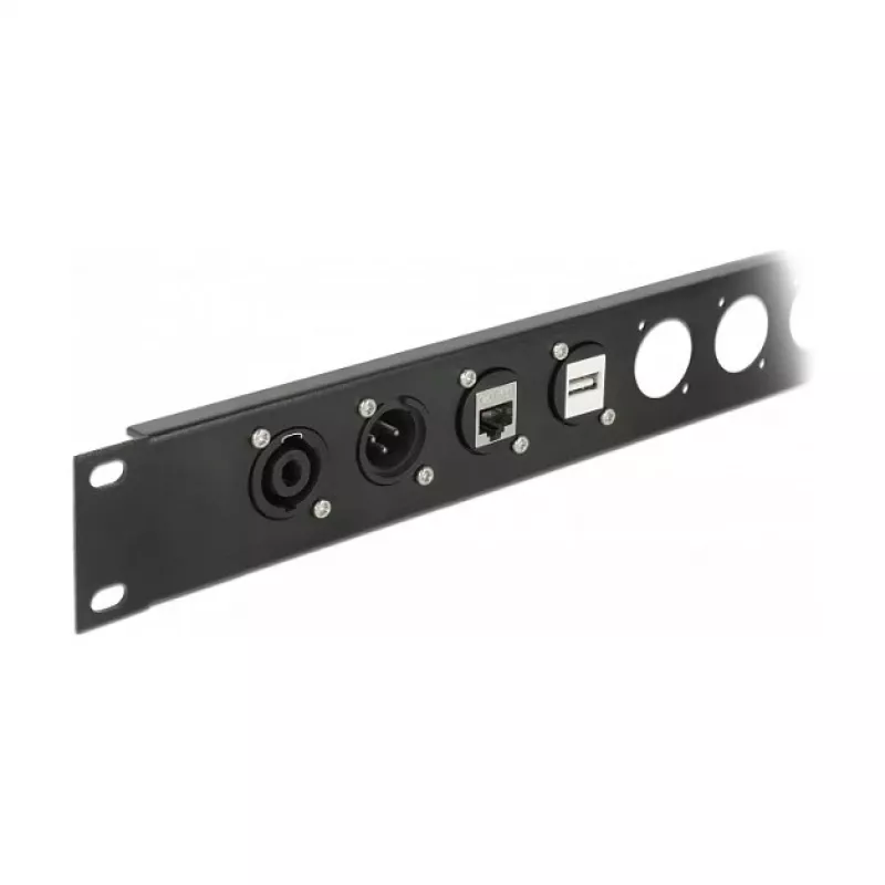 Σύνδεσμος υποδοχής BNC DELOCK 86788, μαύρο, 26×31,4×31 mm