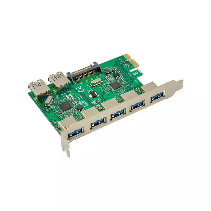 Κάρτα MicroConnect MC-USB3.0-ST610 7-Port USB 3.0 PCIe