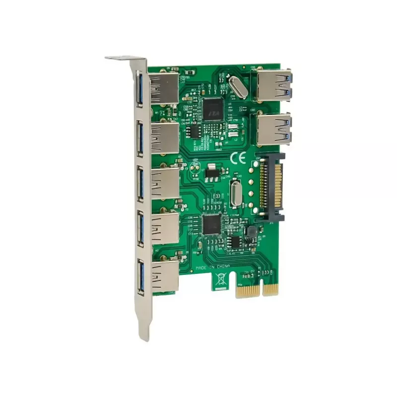 Κάρτα MicroConnect MC-USB3.0-ST610 7-Port USB 3.0 PCIe