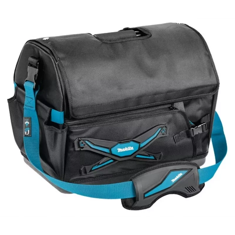 Βαλίτσα εργαλείων Makita E-05446 Μαύρο, Μπλε Πλαστικό, Πολυεστέρας, Χάλυβας