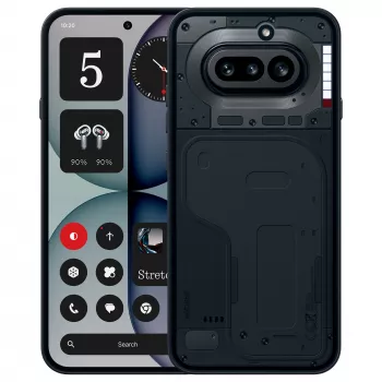 Smartphone Nothing 4a — οθόνη 6,78 ιντσών (17,2 cm), Snapdragon 7s Gen 4, 12 GB RAM, 256 GB, 5G, 5080 mAh, Dual-SIM, μαύρο