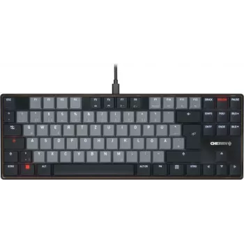 Μηχανικό πληκτρολόγιο Cherry KC 500 MX LP TKL — διακόπτες MX Low-Profile, tenkeyless, διάταξη US, Ivory