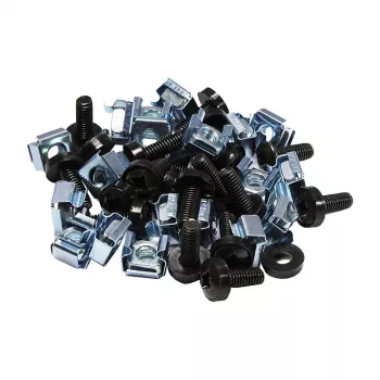 Good Connections GC-N0050 σετ βιδών rack M6, 20 mm, 20 τεμ., μαύρο