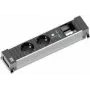 Bachmann 916.0514 καλώδιο προέκτασης 0,2 m 2 έξοδοι AC εσωτερικού χώρου μαύρο - ασημί (916.0514)