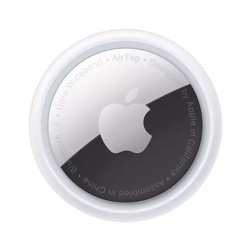 Finder Apple AirTag Ασημί Λευκό