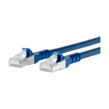 METZ CONNECT 1308450544-E Καλώδιο δικτύου 0.5m Cat6a S/FTP (S-STP) μπλε (1308450544-E)