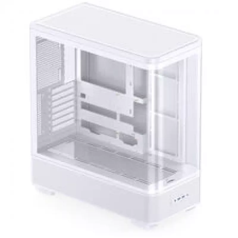 Κουτί Jonsbo TK-5, Midi-Tower, ATX, tempered glass – λευκό
