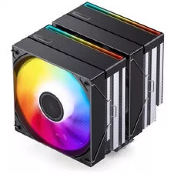 Ψύκτρα CPU Jonsbo CB80 Dual-Tower με 2 x 120mm PWM-RGB ανεμιστήρες – μαύρο