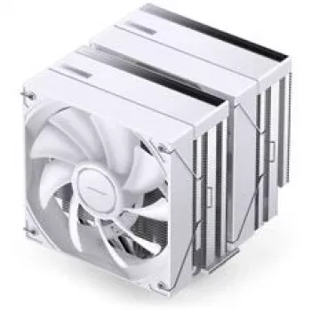 Ψύκτρα CPU Jonsbo CB80 Dual-Tower με 2×120mm PWM ARGB ανεμιστήρες — λευκό