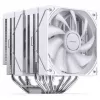 Ψύκτρα CPU Jonsbo CB80 Dual-Tower με 2×120mm PWM ARGB ανεμιστήρες — λευκό