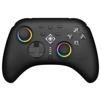 Gamepad Deltaco GAM-198 μαύρο — Bluetooth και USB (Type-C) για Nintendo Switch, Switch 2, Switch OLED, Android, PC