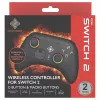 Gamepad Deltaco GAM-198 μαύρο — Bluetooth και USB (Type-C) για Nintendo Switch, Switch 2, Switch OLED, Android, PC