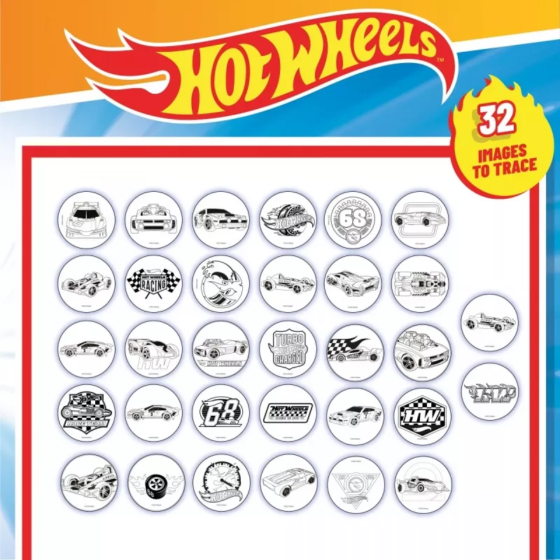 Σετ προβολέα ζωγραφικής Hot Wheels