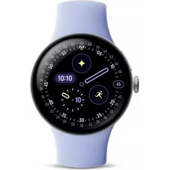 Google Pixel Watch 4 LTE 41mm Ασημί γυαλισμένο / Iris, GA10839-EU (GA10839-EU)