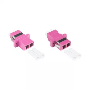 Good Connections LW-K204 - LC - θηλυκό/θηλυκό - OM4 - μωβ - multimode - κεραμικό