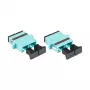 Good Connections LW-K208 - SC - θηλυκό/θηλυκό - OM3 - χρώμα aqua - multimode - κεραμικό