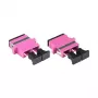 Good Connections LW-K209 - SC - θηλυκό/θηλυκό - OM4 - μωβ - multimode - κεραμικό