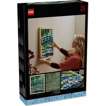 LEGO Art 31220 Claude Monet — Γέφυρα με νούφαρα