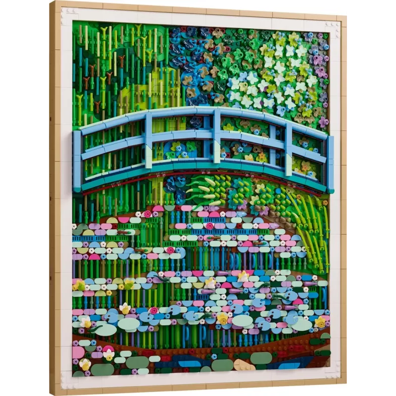 LEGO Art 31220 Claude Monet — Γέφυρα με νούφαρα