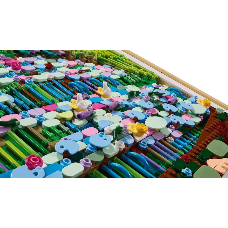 LEGO Art 31220 Claude Monet — Γέφυρα με νούφαρα