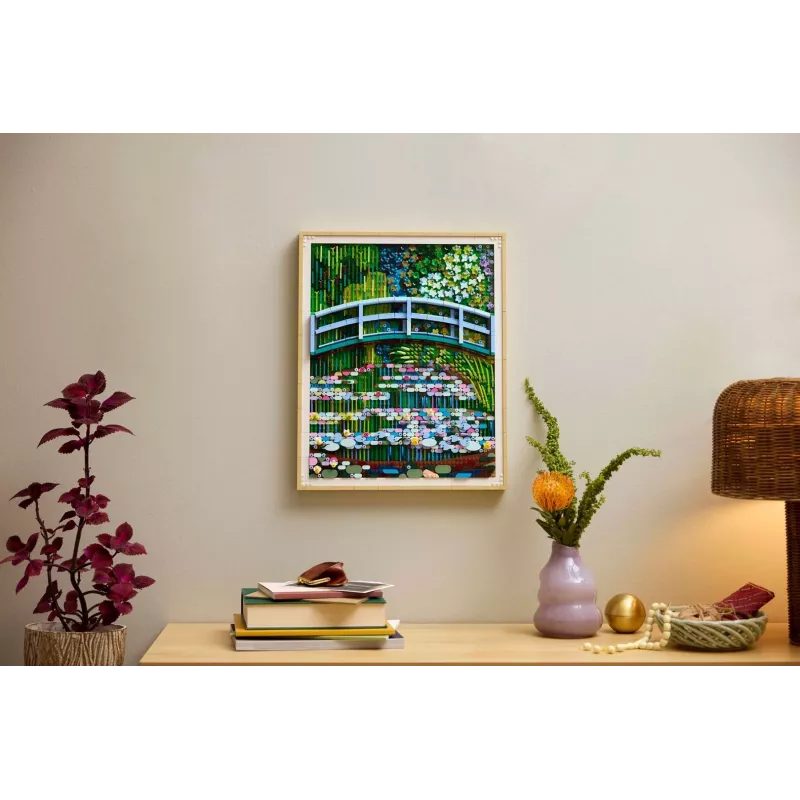 LEGO Art 31220 Claude Monet — Γέφυρα με νούφαρα
