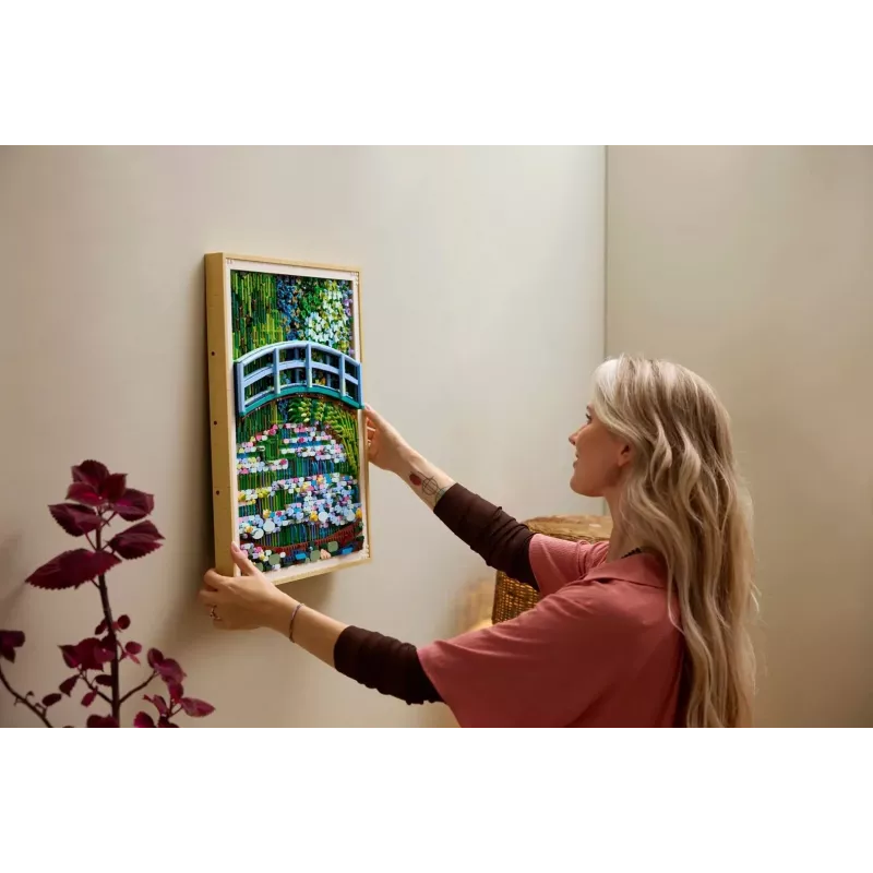 LEGO Art 31220 Claude Monet — Γέφυρα με νούφαρα