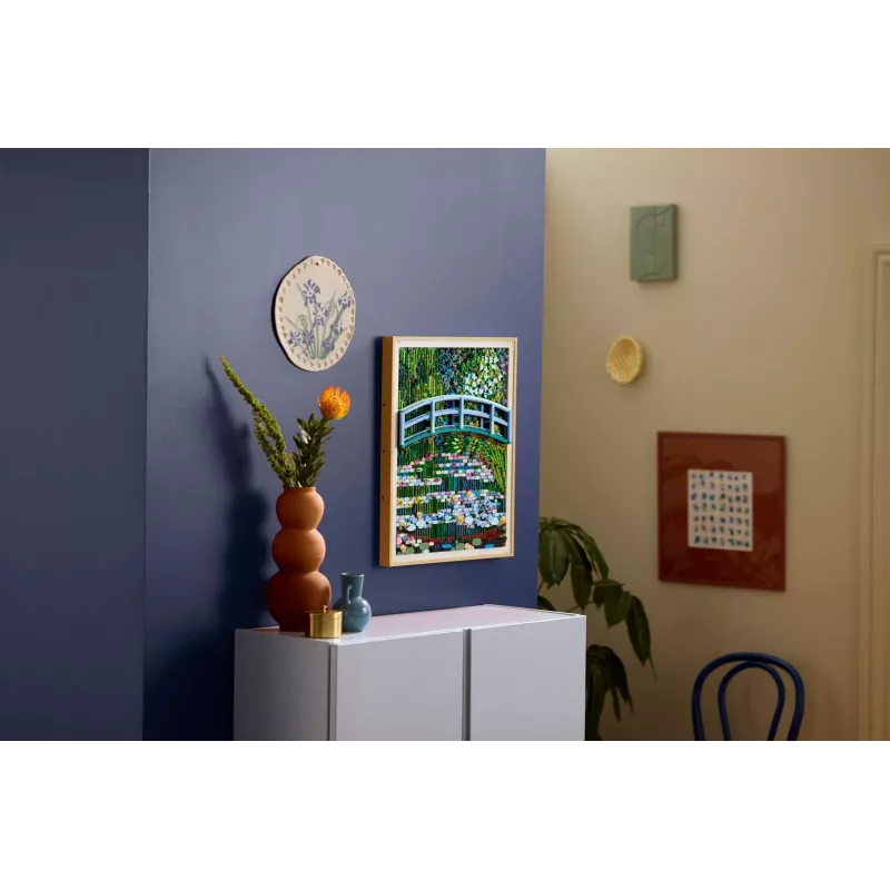 LEGO Art 31220 Claude Monet — Γέφυρα με νούφαρα