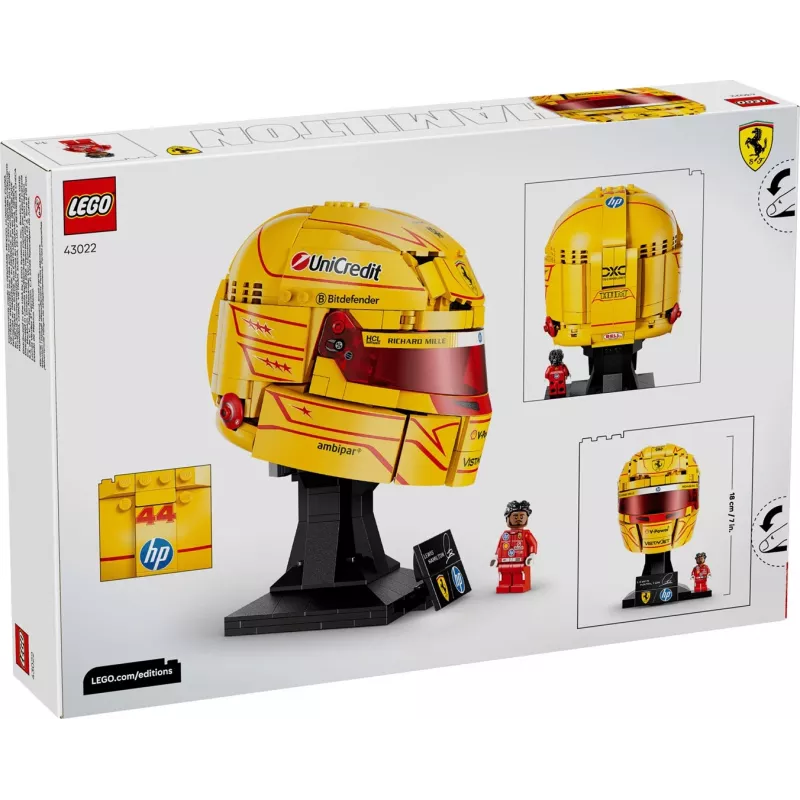 LEGO Editions 43022 Κράνος Lewis Hamilton Scuderia Ferrari HP