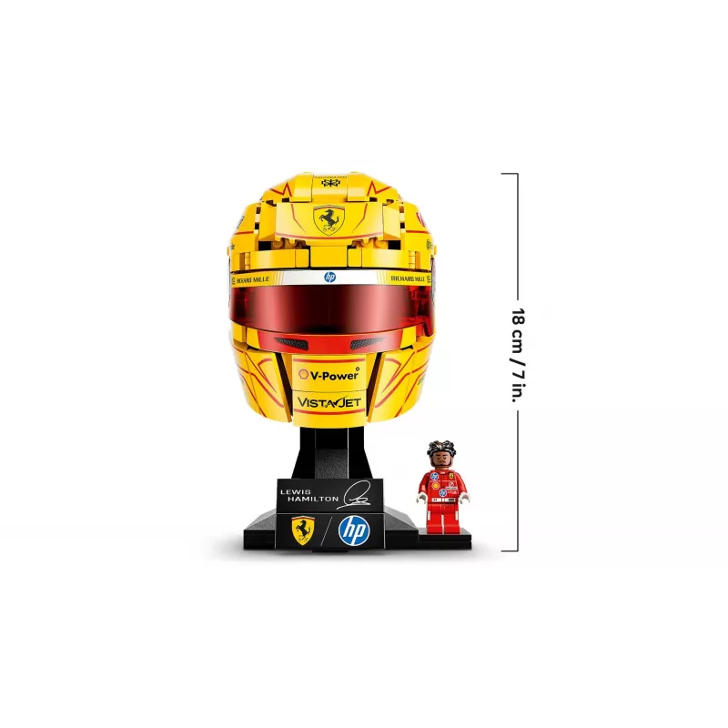 LEGO Editions 43022 Κράνος Lewis Hamilton Scuderia Ferrari HP