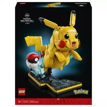 72152 Pokémon Pikachu και Pokéball
