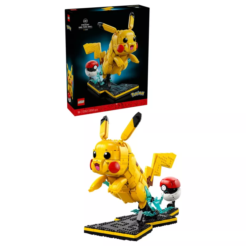 72152 Pokémon Pikachu και Pokéball