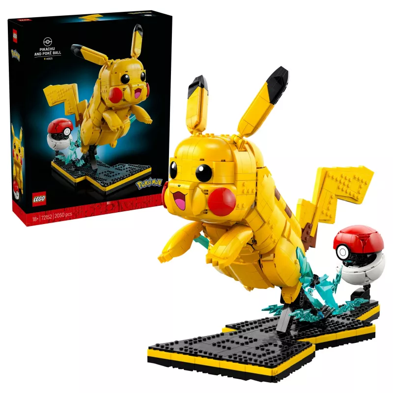 72152 Pokémon Pikachu και Pokéball
