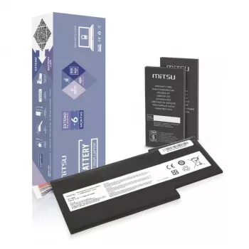 Μπαταρία MITSU BTY-M6K MS-17B4 11,4V 4300mAh (49Wh) για φορητούς MSI