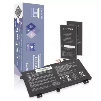 Μπαταρία MITSU B31N1726 για ASUS FX504 FX505 FX80G 3900mAh 44Wh 11,4V