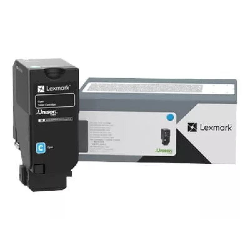 Lexmark Cyan - γνήσιο - δοχείο τόνερ LCCP