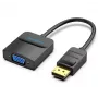 Προσαρμογέας I/O DP σε VGA/0,15m μαύρο Hbfbb Vention