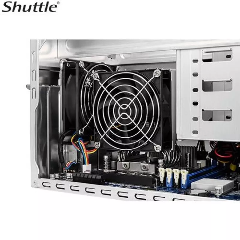 Shuttle PCB-SB860R811 SB860R8 XPC Cube Barebone, S-1851, Intel B860, 4x DDR5, Xe Graphics, 500 W, μαύρο