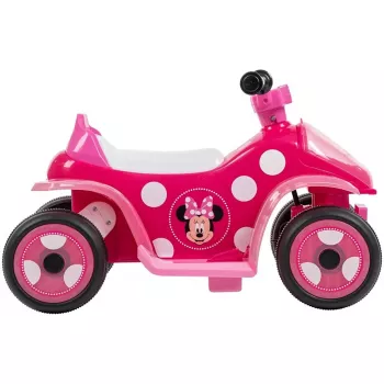 Ηλεκτρικό παιδικό quad ride-on HUFFY Minnie Mouse μοντέλο 19073W, παιδικό ATV με μπαταρία