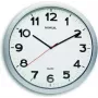 Jakob Maul GmbH Ρολόι τοίχου MAULstep O 40 cm Ασημί (9054195)