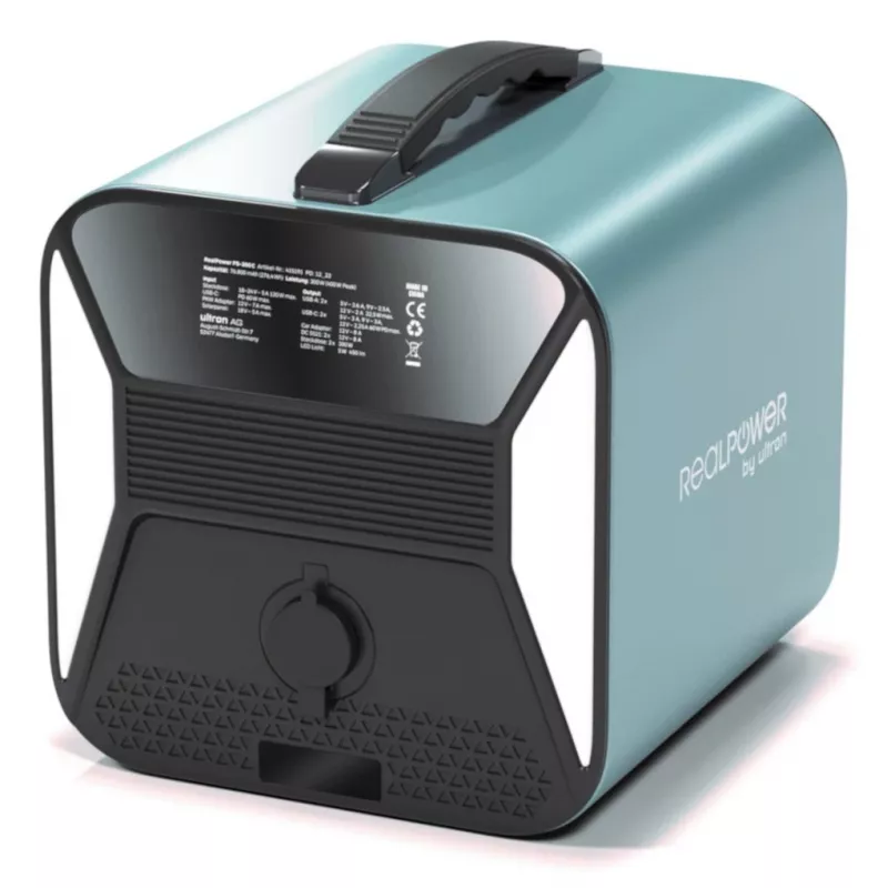 Φορητός σταθμός ενέργειας RealPower PS-300C 76800 mAh