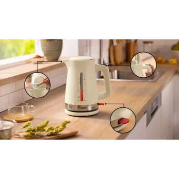 Bosch MyMoment βραστήρας 1,7 l 2400 W κρεμ