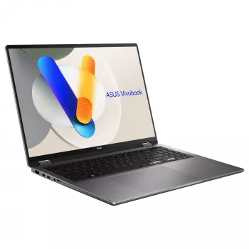 ASUS Vivobook 16 Flip TP3607SA-SI155W 2-in-1 φορητός υπολογιστής, Intel Core Ultra 7 256V, 16 ίντσες WUXGA οθόνη αφής, 16 GB RAM, 1 TB SSD, Windows 11 Home, γκρι