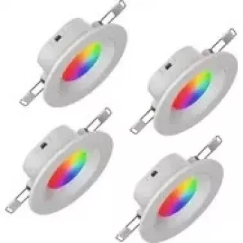 Nanoleaf Essentials Smart Downlight, συσκευασία 4 τεμ., συμβατό με Matter και Wi-Fi