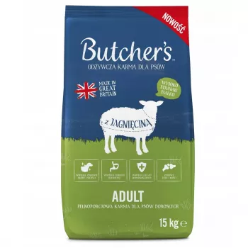 Τροφή σκύλου butchers Original — Ξηρά τροφή με συνταγή αρνιού, συσκευασία 15 kg