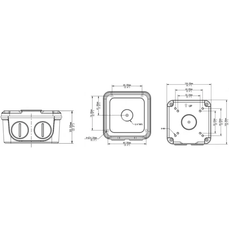 Βάση στήριξης κάμερας TR-JB06-A-IN